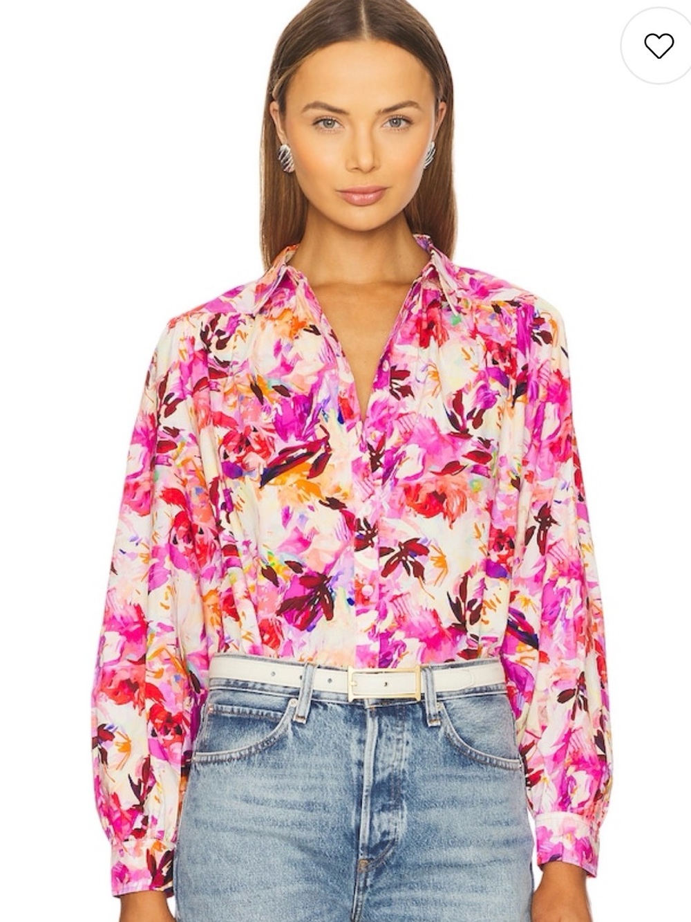 Ulla Johnson Tahlia Blouse Azalea